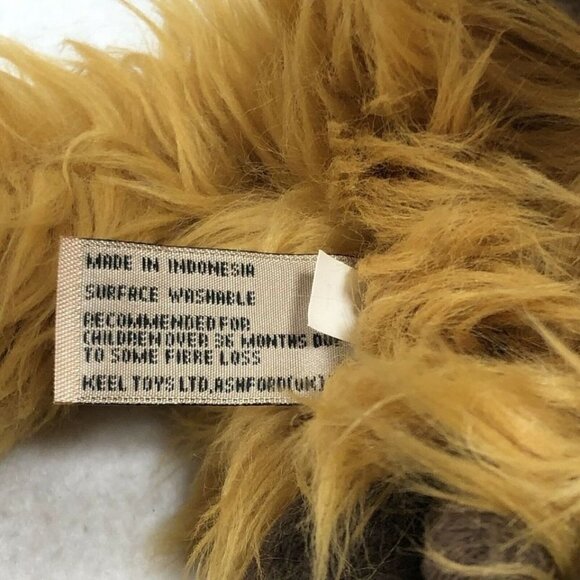 Rare Keel Toys Golden Lion Tamarin Monkey Plush 11” Ape Realistic Badge Fluffy - Picture 10 of 10